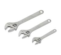 Sealey S0448 Siegen Adjustable Wrench Set 3pc
