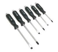 Sealey S0535 Siegen Hammer-Thru Screwdriver Set 6pc