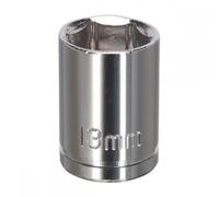 Sealey S0580 Walldrive® Socket 13Mm 3/8inSq Drive