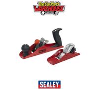 Sealey Block & Smoothing Plane Set Siegen S06092 – 235mm & 163mm
