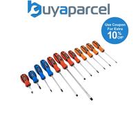 Sealey S0616 Siegen Soft Grip Screwdriver Set 12pc