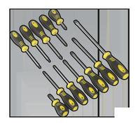 SEALEY - S0616 Soft Grip Screwdriver Set 12pc