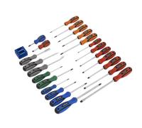 Sealey S0617 Siegen Soft Grip Screwdriver Set 24pc