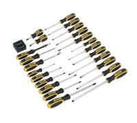 Sealey S0617 Soft Grip Screwdriver Set, 24 Pieces