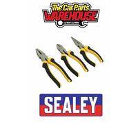 Sealey S0645 Comfort Grip Pliers Set 3pc THREE PIECE KIT