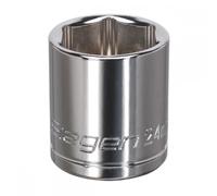 Sealey S0661 Walldrive® Socket 24Mm 1/2inSq Drive