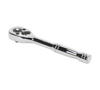 Sealey S0704 Siegen Pear-Head Ratchet Wrench with Flip Reverse 1/4"Sq Drive