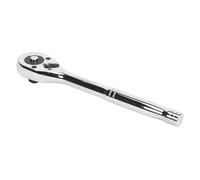 Sealey Ratchet Wrench S0706 - Pear-Head Flip Reverse, 1/2" Square Drive, Silver