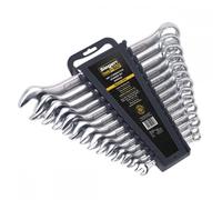 Sealey Combination Spanner Set S0714 – Imperial, Silver, 14 Pieces