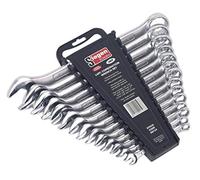 Sealey S0714 Imperial Combination Spanner Set, Silver, 14 Pieces