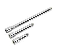Siegen 3 Piece 1/2" Drive Socket Extension Bar Set