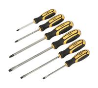 Sealey S0753 Hammer-Thru Screwdriver Set, 6 Pieces