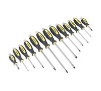 Sealey Screwdriver Set Siegen 13 Piece Hammer-Thru