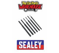 Sealey S0800 Chrome Vanadium steel Parallel Pin Punch Set 6pc ( Siegen Brand )