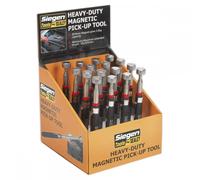 Heavy-Duty Magnetic Pick-Up Tool 3.6kg Capacity Display Box of 16
