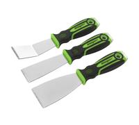 Sealey S0856 Scraper Hammer Cap 3pc Ultra Stiff Scraper Soft Grip Handle