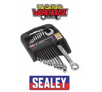 Sealey S0857 Combination Spanner Set 11pc Imperial 11 pieces
