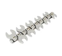Sealey Siegen CROWS FOOT OPEN END SPANNER SET
