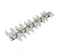 Sealey Siegen CROWS FOOT OPEN END SPANNER SET