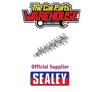 SEALEY S0866 Crows Foot spanner 10pc Open End 3/8Sq Drive Metric Siegen