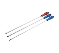 Sealey S0895 Siegen Extra-Long Screwdriver Set 3pc