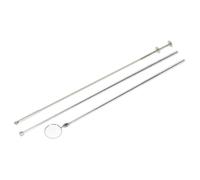 Sealey S0949 Magnetic Pick-Up Flexible Claw and Inspection Tool Set, Silver, 3 Pieces