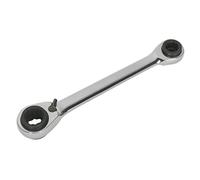 Siegen Ratchet Ring Spanner 4-in-1 Reversible Metric