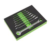 Sealey S0984 Siegen Imperial Combination Ratchet Spanner Set 8pc