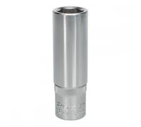Sealey Walldrive Socket 16mm Deep 1/2" Square Drive Chrome Vanadium Steel S1216D
