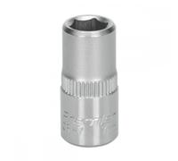 Sealey 1/4" Drive Hexagon WallDrive Socket Metric 1/4" 7mm