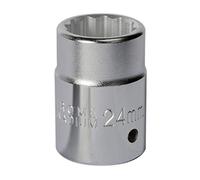 Sealey WallDrive Socket 24mm 3/4" Square Drive