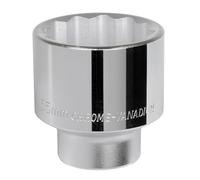 Sealey Walldrive Socket S34/55 - 55 mm, 3/4" Sq Drive, Bi-hexagon