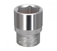 Sealey 3/8" Drive Hexagon WallDrive Socket Metric 3/8" 17mm