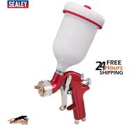 Sealey Gravity Feed Spray Gun 1.4mm Set-Up S714G, Silver
