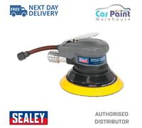 Sealey SA09 150mm Dust Free Air Palm Orbital Sander Pneumatic DA Sander