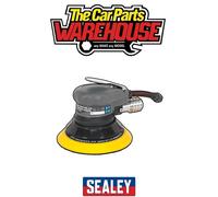 Sealey SA09 Air Palm Orbital Sander 150mm Dust-Free