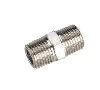 Sealey Sa1/1414 Double Male Union 1/4Bspt to 1/4Bspt