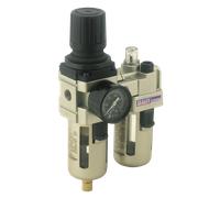 Sealey SA106 Air Filter Regulator Lubricator Max Airflow 60cfm