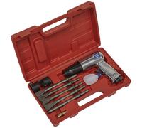 Sealey Sa11 Air Hammer with Chisels Long Stroke