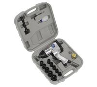 Sealey SA2/TS Air Impact Wrench Kit with Sockets 1/2"Sq Drive