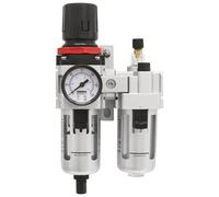 Sealey SA2001 3/8" BSP Air Line Filter Regulator With Gauge For Air Compressors