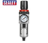 Sealey SA2001/FR Air Line Compressor Pressure Filter Regulator + Gauge 3/8" BSP