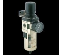 Sealey SA206FRAD Air Filter/Regulator Auto Drain Max Airflow 140cfm