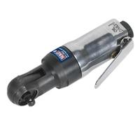 Sealey Air Ratchet Wrench SA230 1/4" Drive Super Stubby