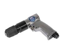 Sealey Sa241 Air Drill 10Mm Reversible with Keyless Chuck