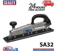 Sealey SA32 Air Long Bed Sander Twin Piston In-line Air Sander (400 x 70mm)
