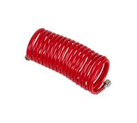 Sealey SA335 PE Coiled Air Hose with 1/4″BSP Unions 5 Metre x Ø5mm