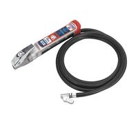 Sealey SA37/94 PCL Professional Tyre Inflator with 2.5m Hose & Clip-On Connector