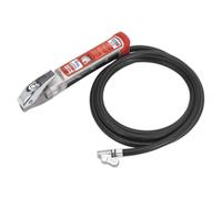 Professional Tyre Inflator with 2.5m Hose & Clip-On Connector