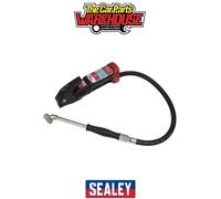 Sealey Anodised Digital Tyre Inflator with Twin Push-On Connector - SA37/96B